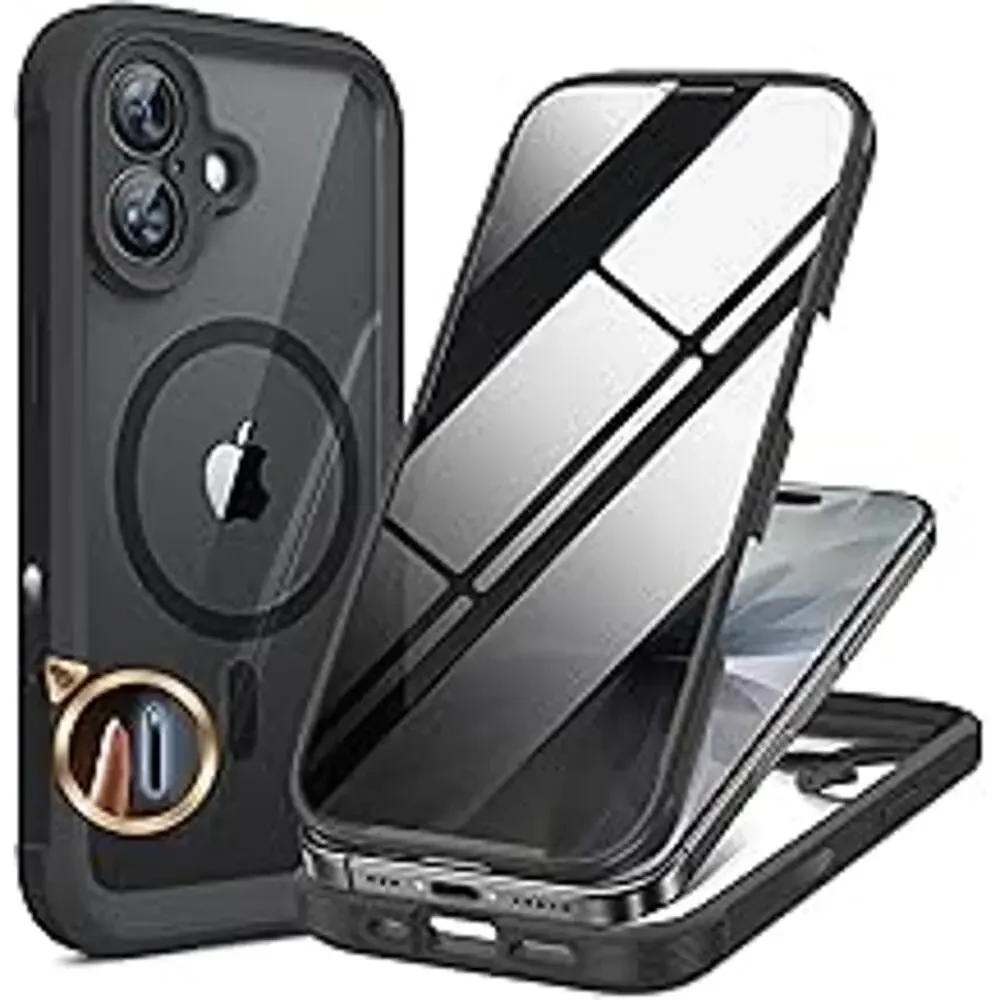 Miracase for iPhone 17 Case with Screen & Camera Protector 6.3